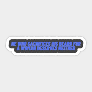 Dad Mens Rights MRA Quote Man Design Sticker